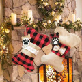 2021New Christmas Pet Sochks Decorations Christmas Chary Charking Sac Gift Sac Fournitures